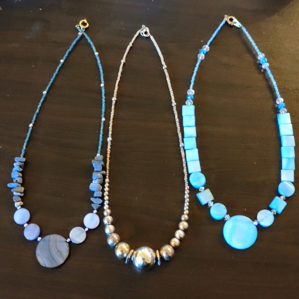 Three beautiful necklaces